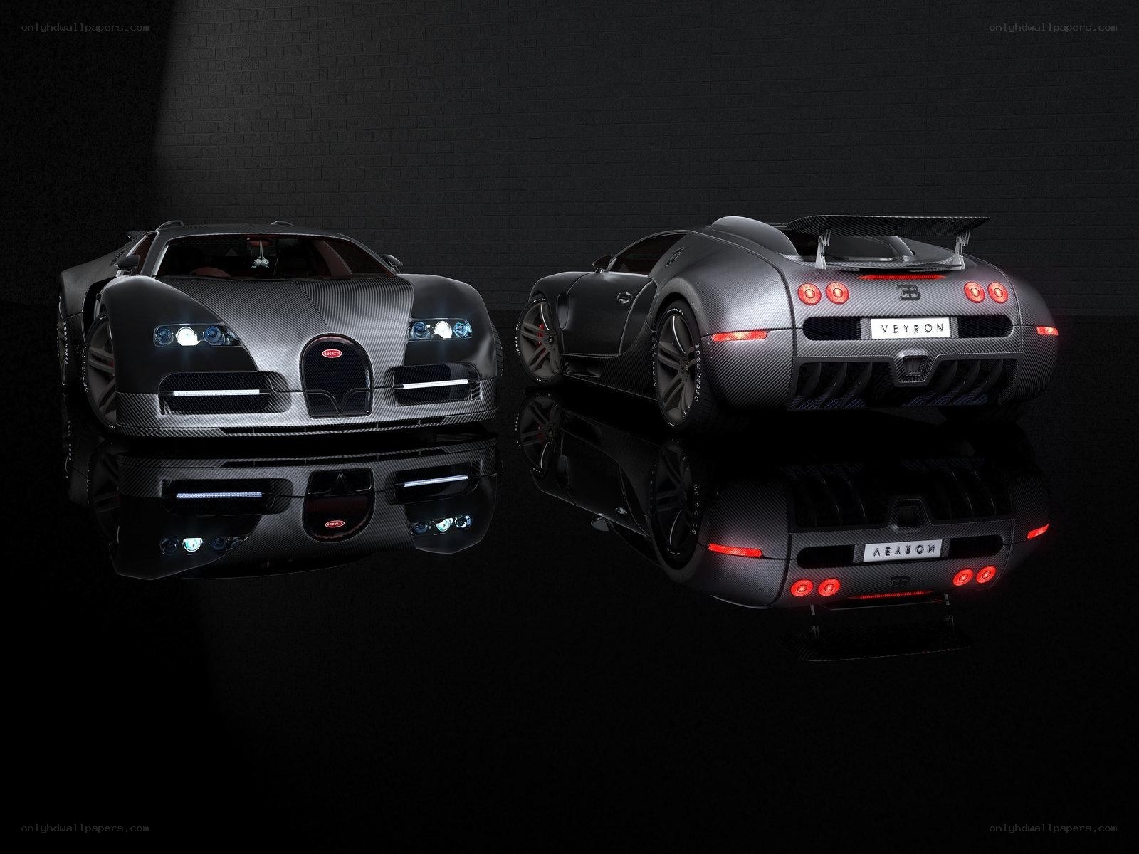 Bugatti Veyron carbon fiber