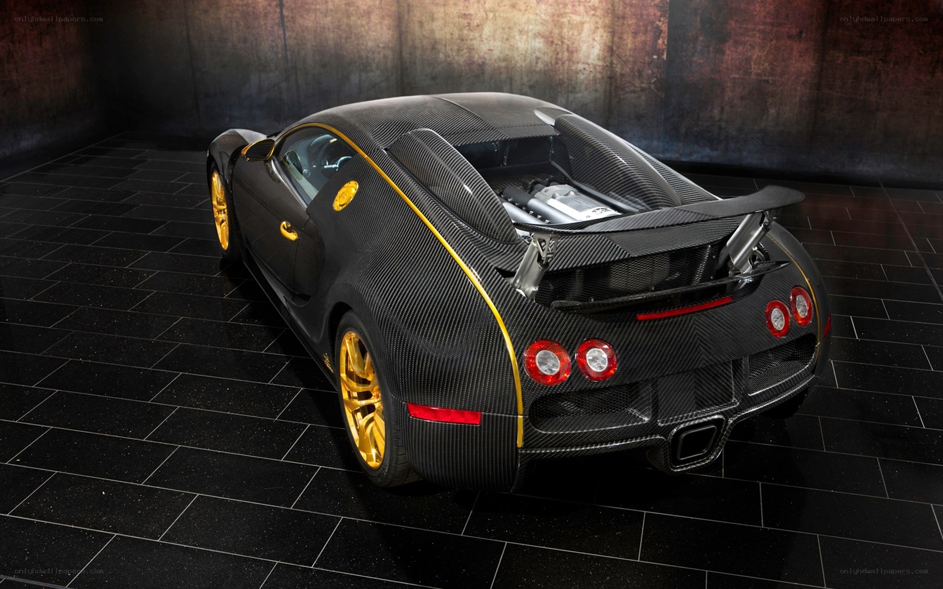 Bugatti Veyron carbon fiber