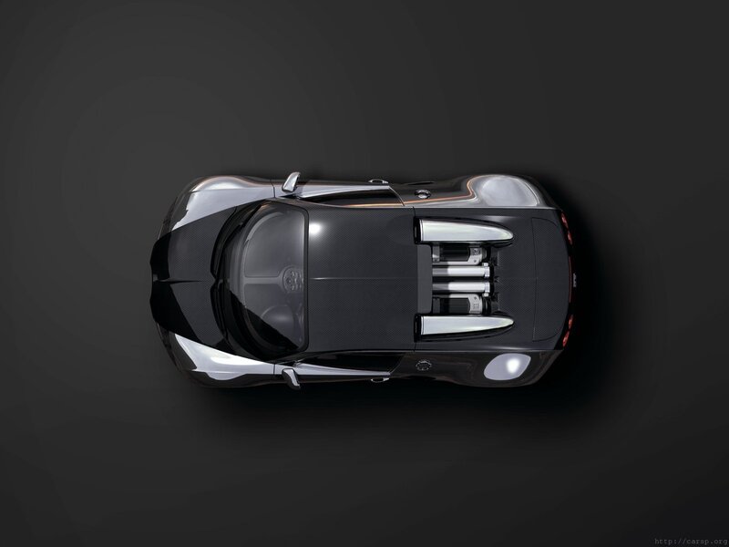 Bugatti Veyron carbon fiber top