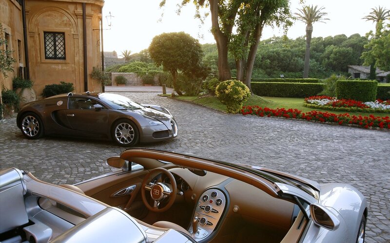 Bugatti Veyron Cars — Brown