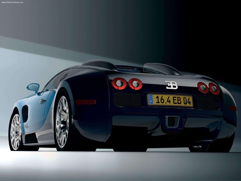 Bugatti Veyron Convertible — Blue