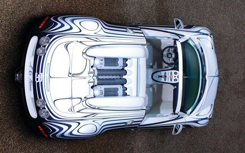 Bugatti Veyron Convertible — White