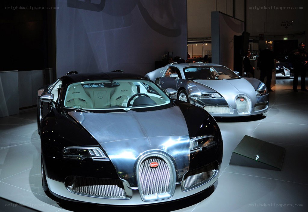 Bugatti Veyron display
