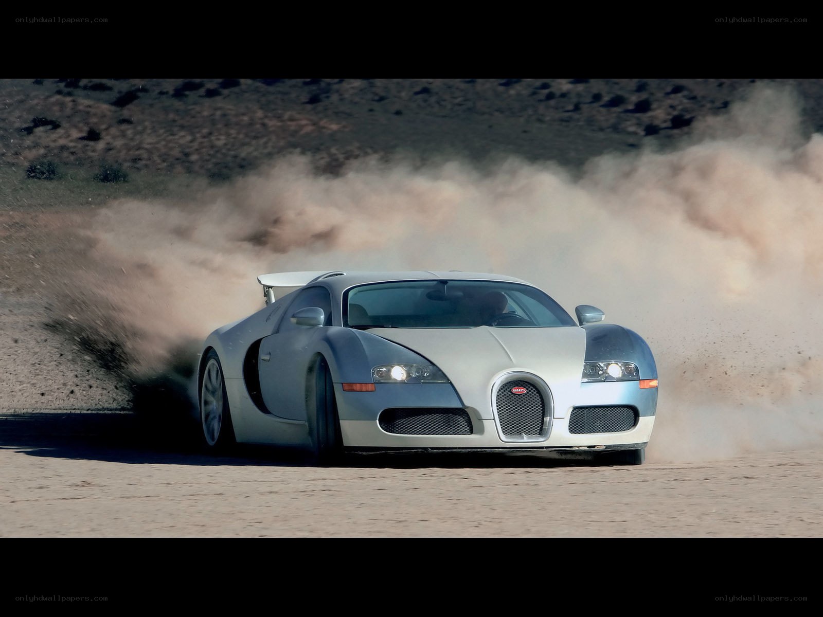 Bugatti Veyron drifting