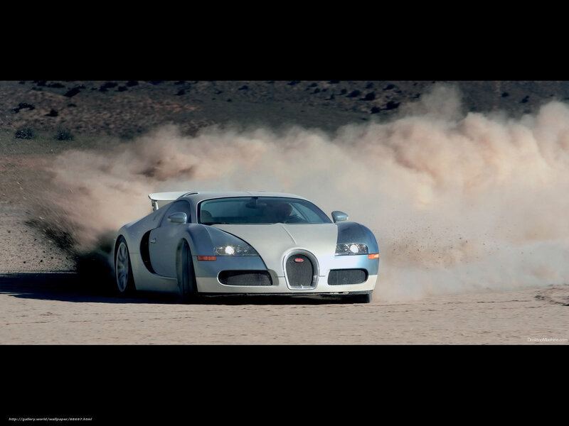 Bugatti Veyron drifting