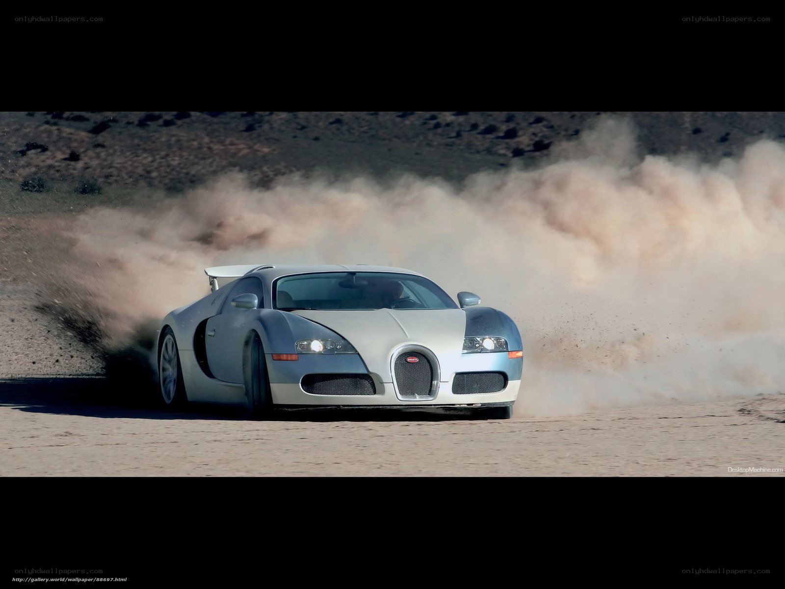 Bugatti Veyron drifting