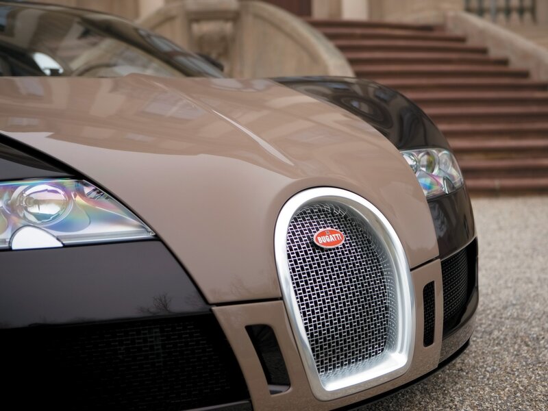 Bugatti Veyron Front — Brown