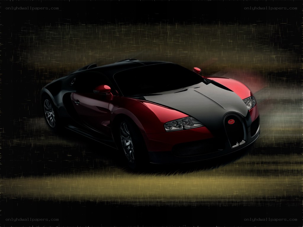 Bugatti Veyron in motion