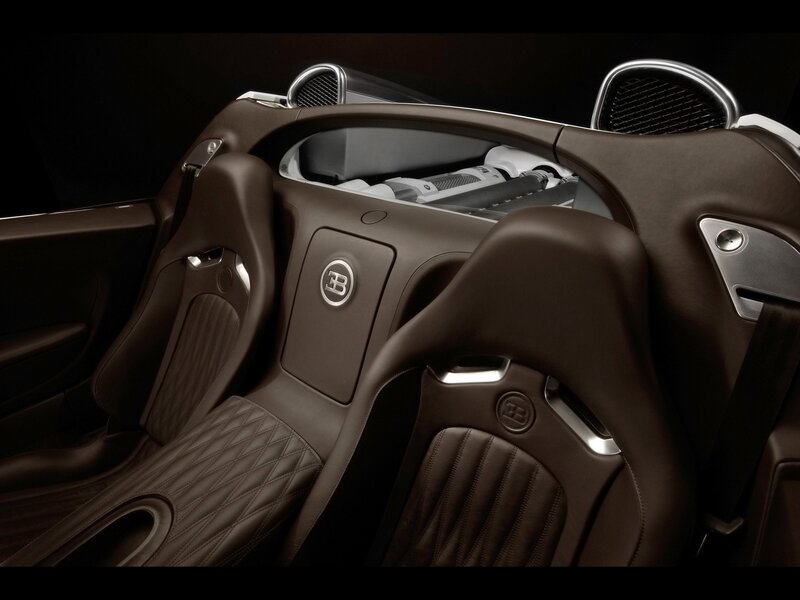 Bugatti Veyron interior