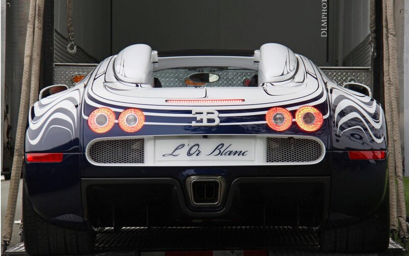 Bugatti Veyron L'Or Blanc — White
