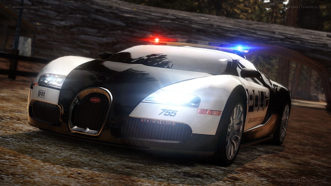 Bugatti Veyron police car
