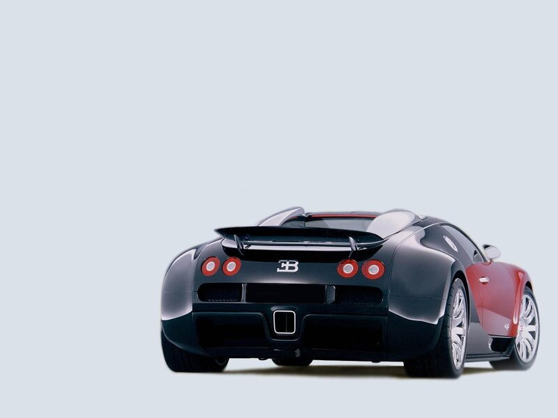 Bugatti Veyron rear view