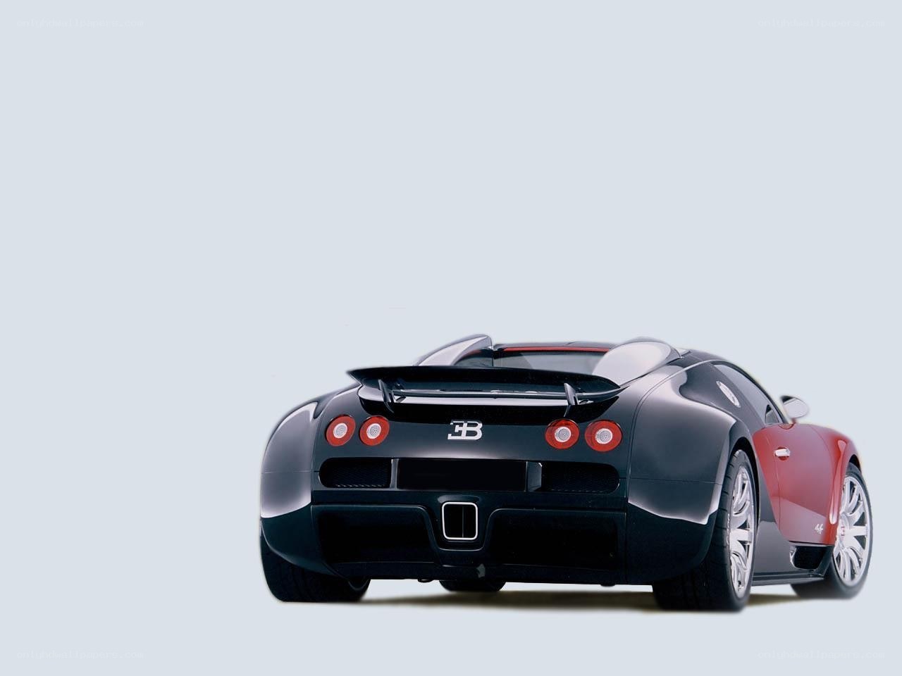 Bugatti Veyron rear view