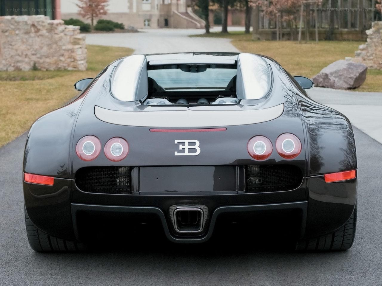 Bugatti Veyron rear view