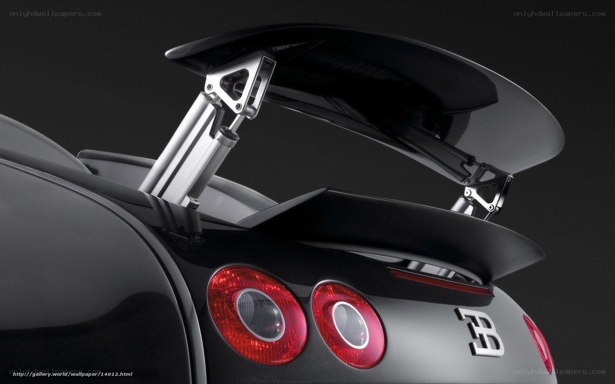 Bugatti Veyron rear view