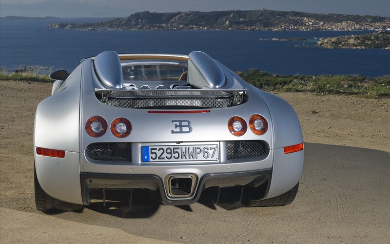 Bugatti Veyron rear view