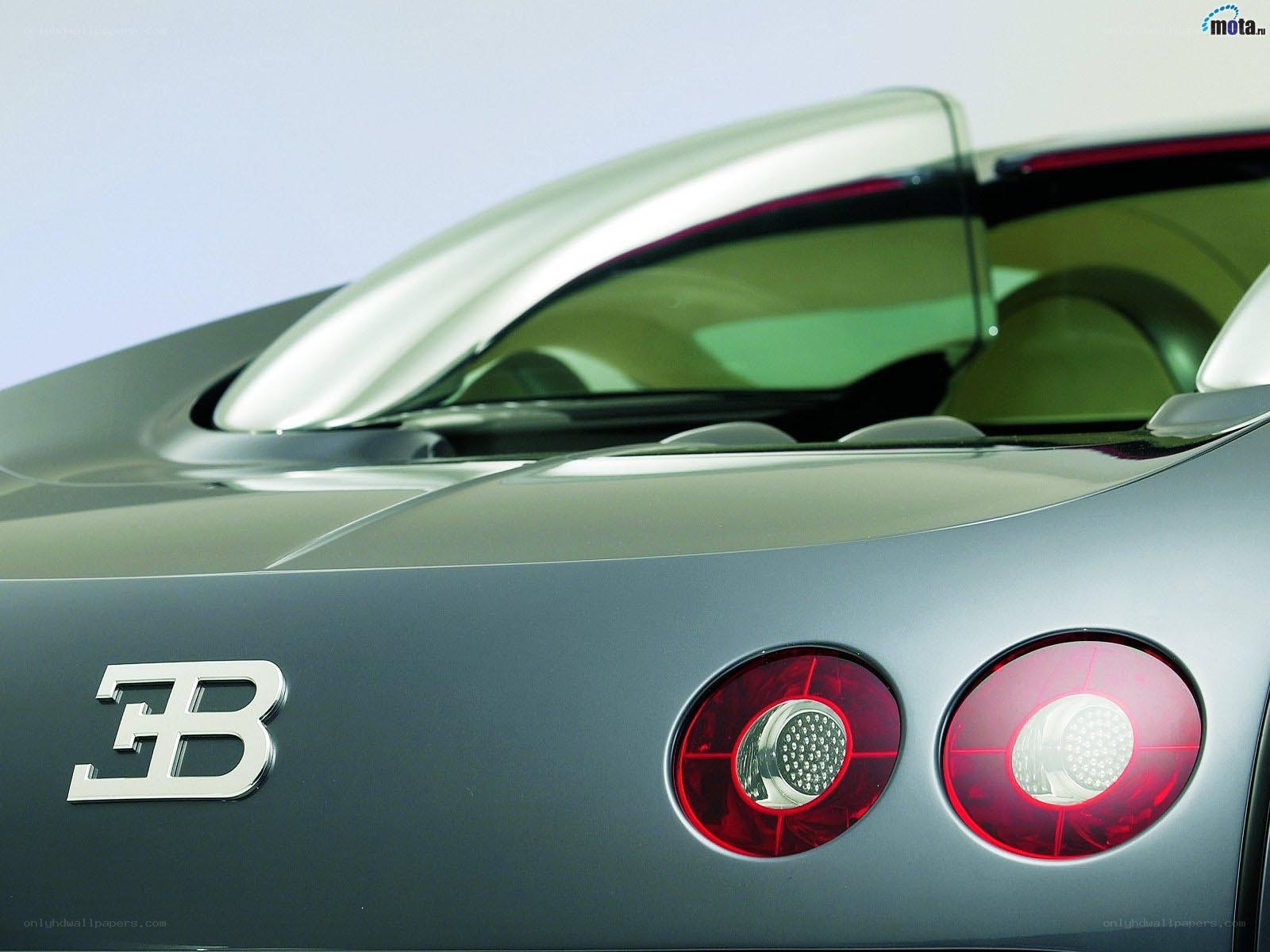 Bugatti Veyron rear view
