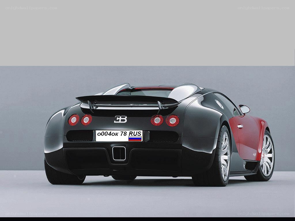 Bugatti Veyron rear view