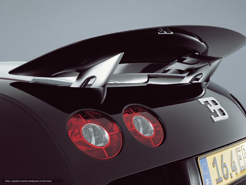 Bugatti Veyron rear view
