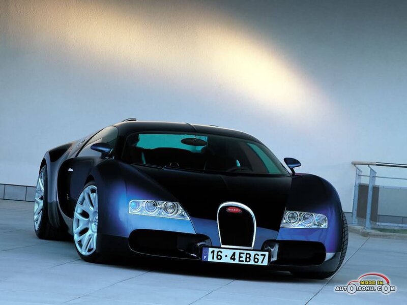 Bugatti Veyron sports car