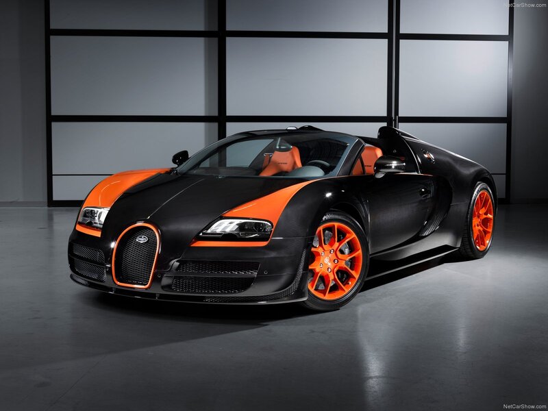 Bugatti Veyron Super Sport — Black, Dramatic
