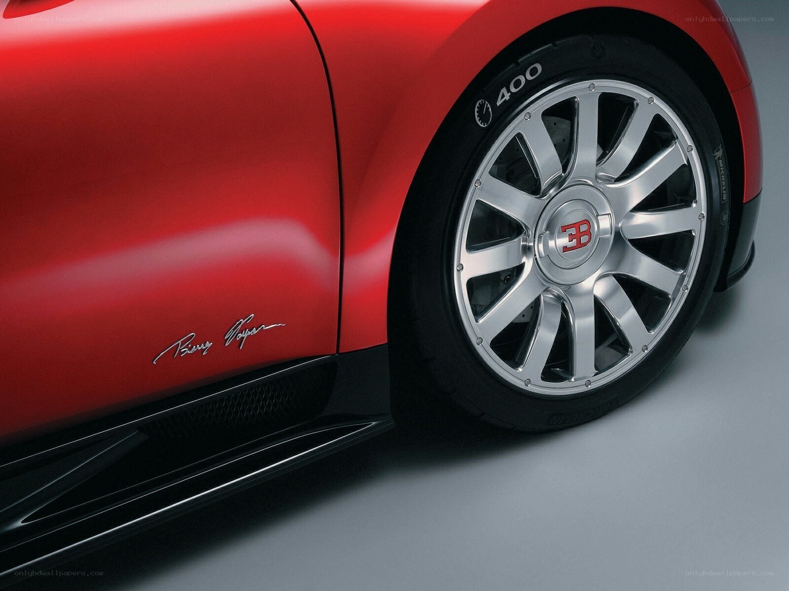 Bugatti Veyron wheel detail