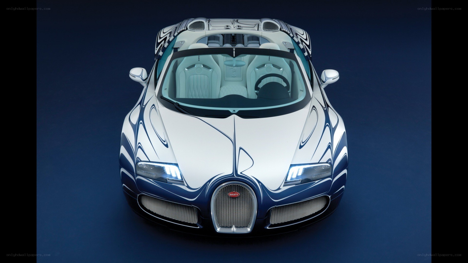 Bugatti Veyron with custom livery