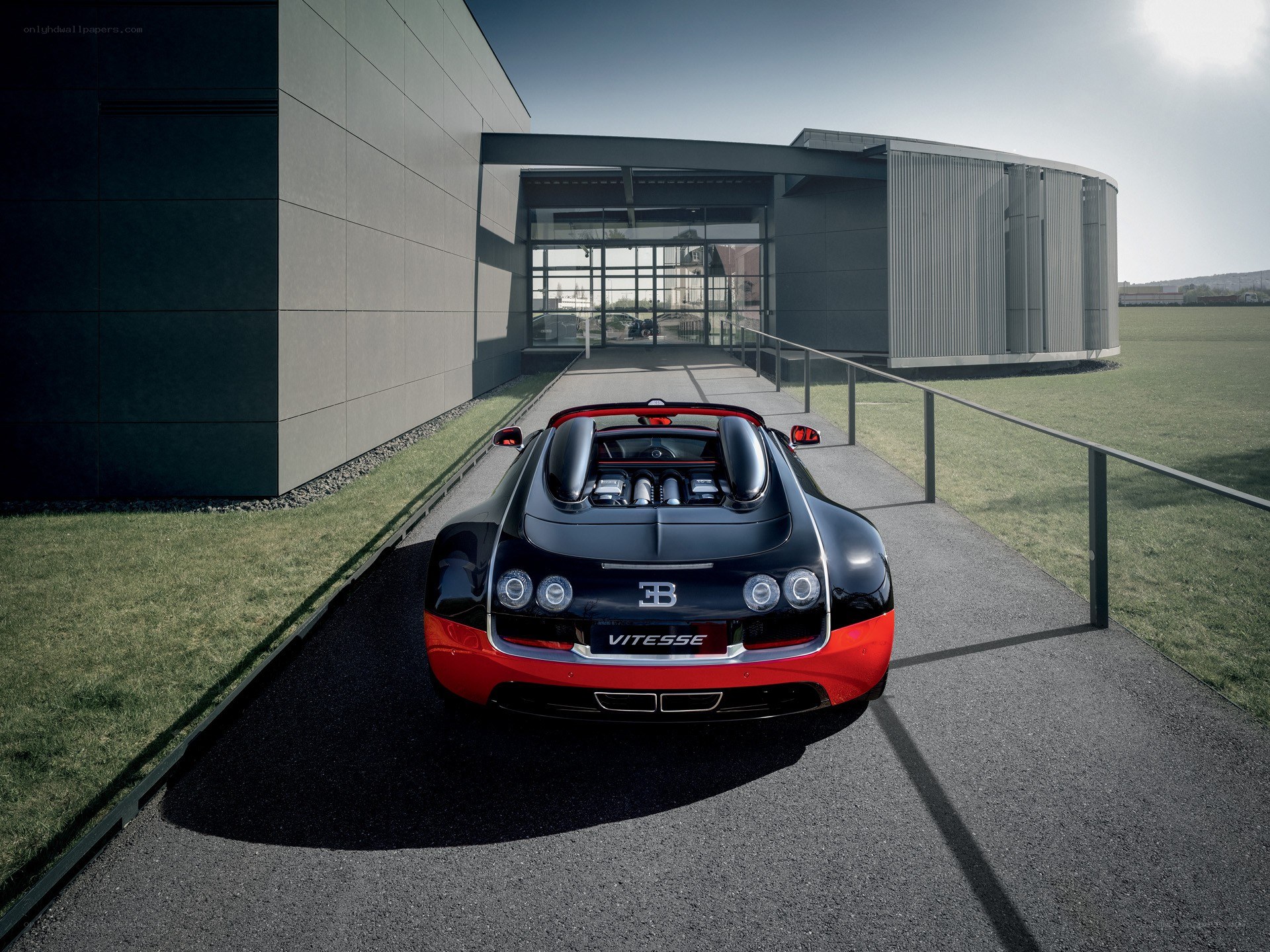 Bugatti Vitesse at modern facility