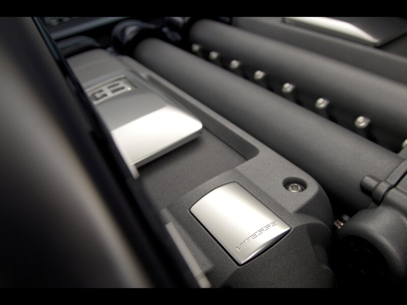 Bugatti Vitesse engine bay
