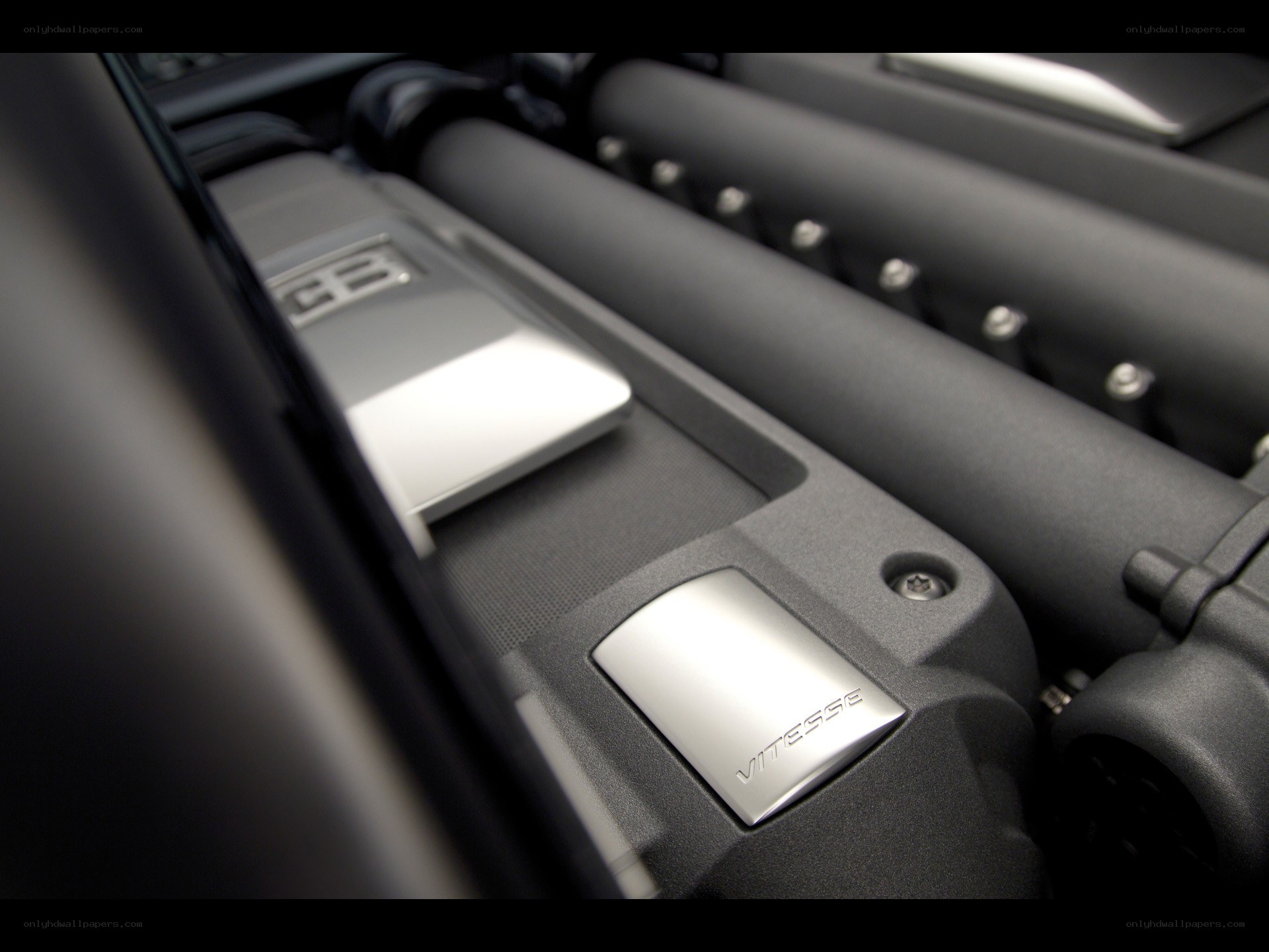 Bugatti Vitesse engine bay