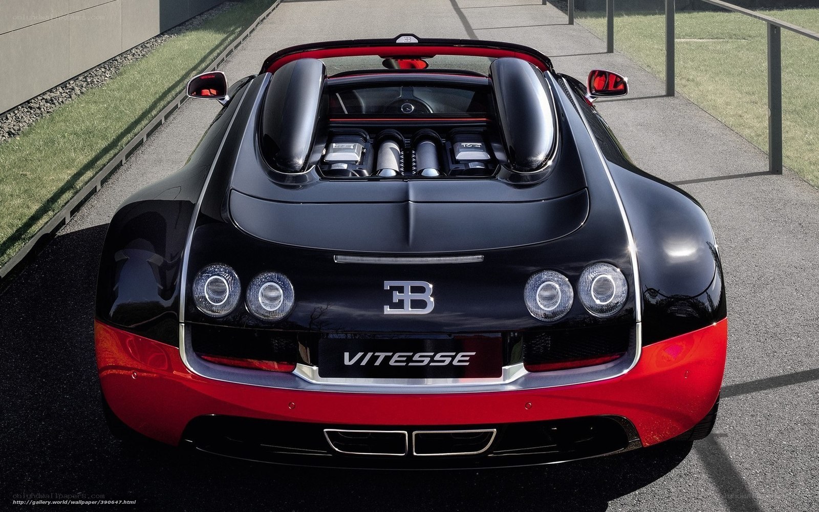 Bugatti Vitesse rear view