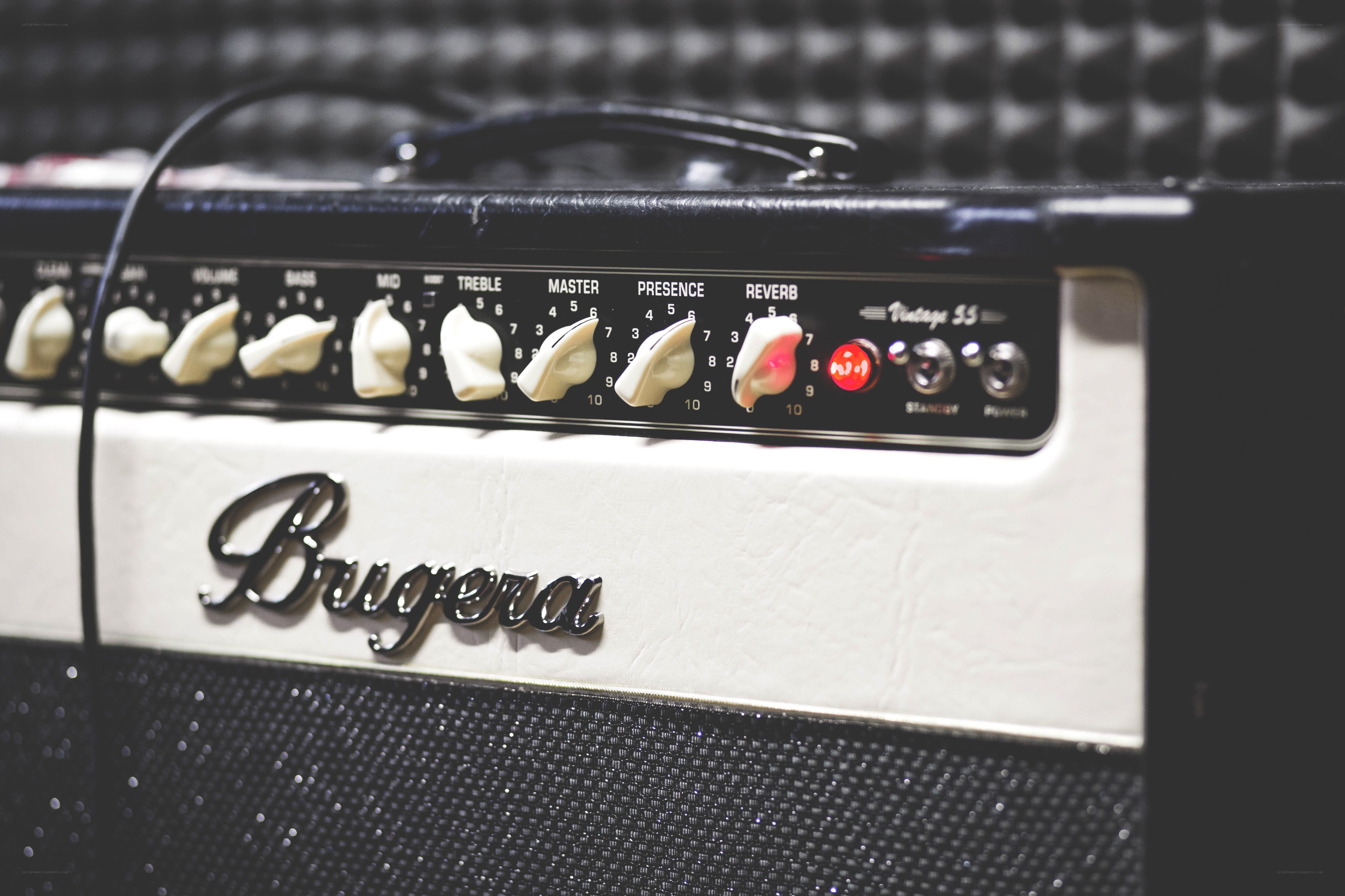 Bugera amplifier control panel