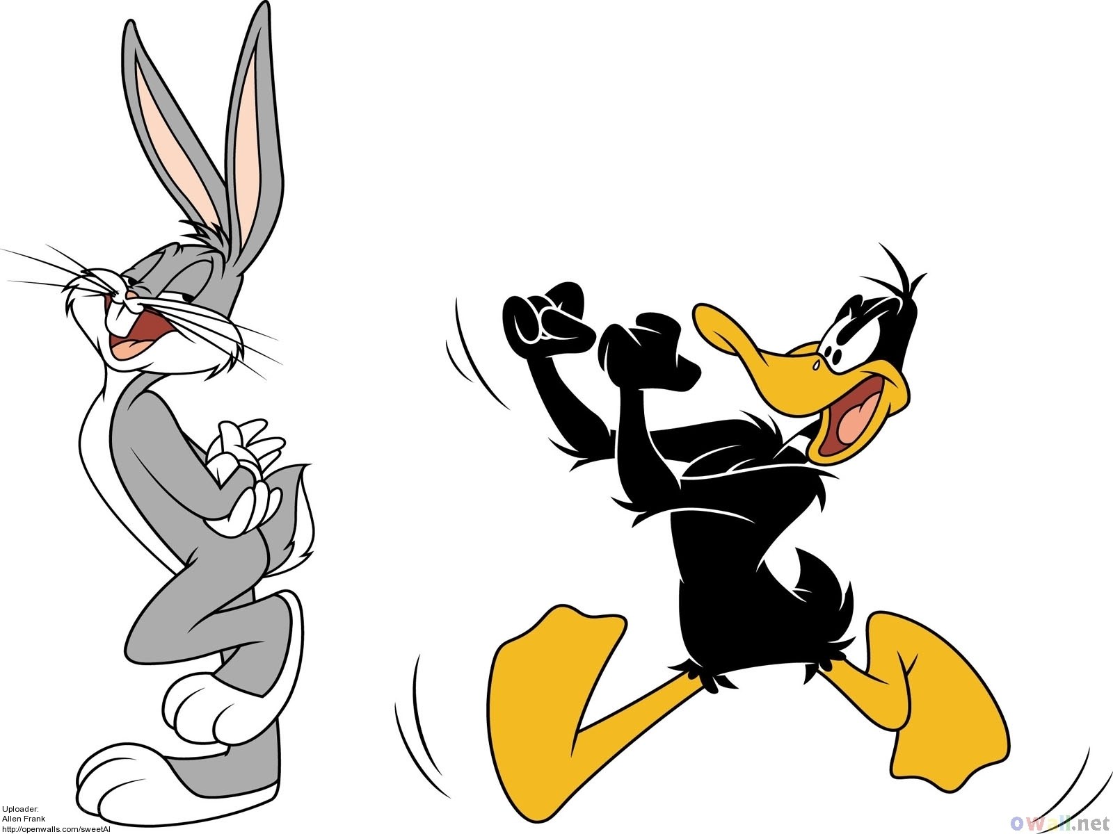 Bugs Bunny and Daffy Duck