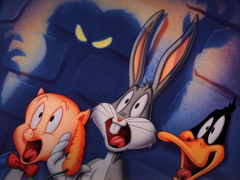 Bugs Bunny and friends scared