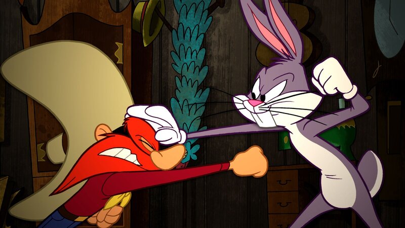 Bugs Bunny and Wile E. Coyote