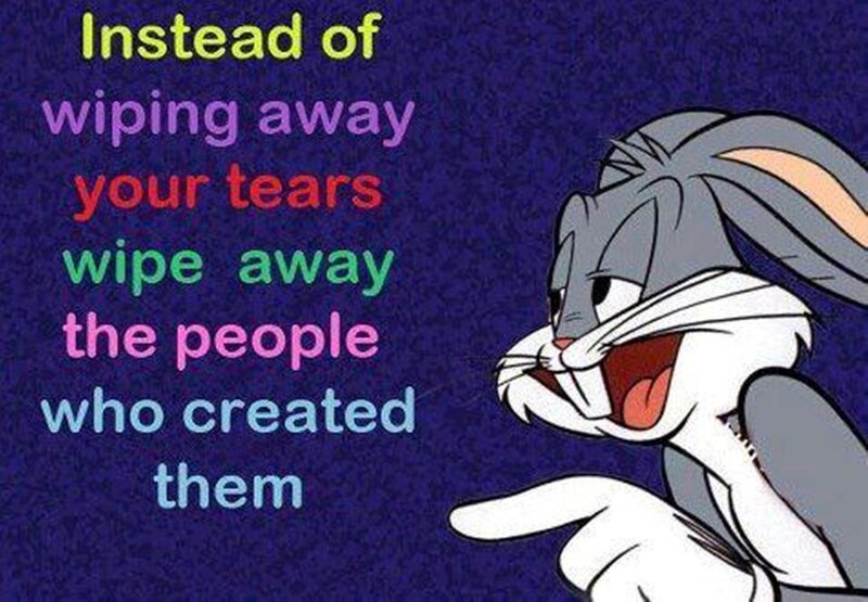 Bugs Bunny Character — Blue, Dramatic