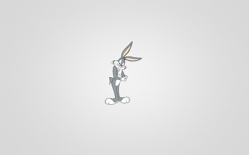 Bugs Bunny Character — Gray
