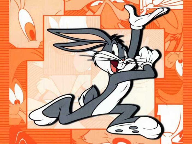 Bugs Bunny Character — Orange