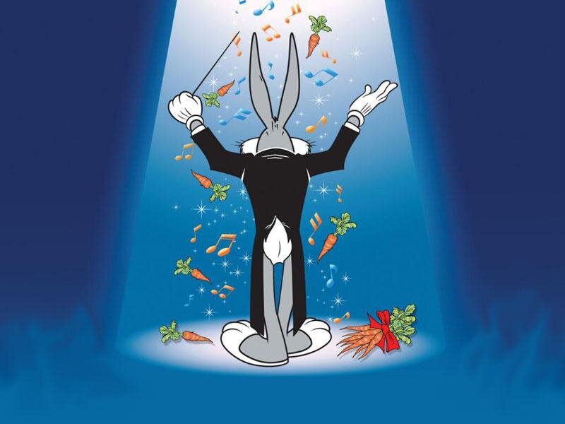 Bugs Bunny Conducting — Blue