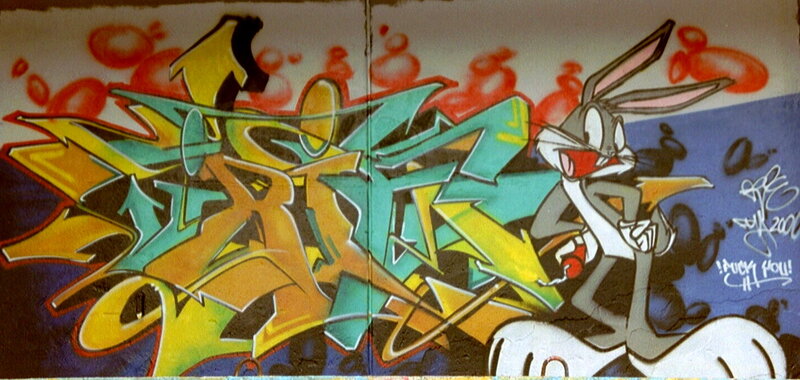 Bugs Bunny Graffiti