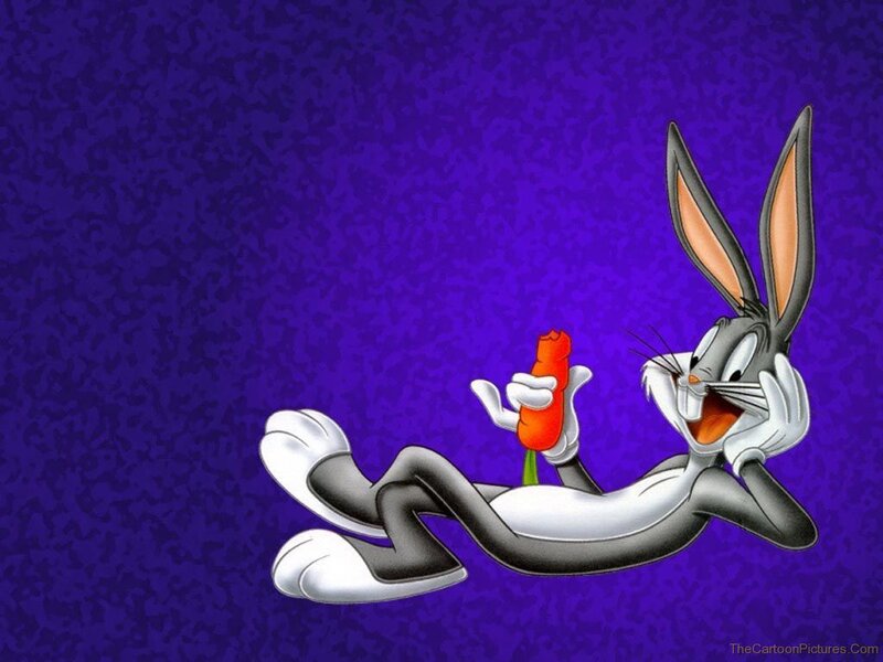 Bugs Bunny Holding Carrot