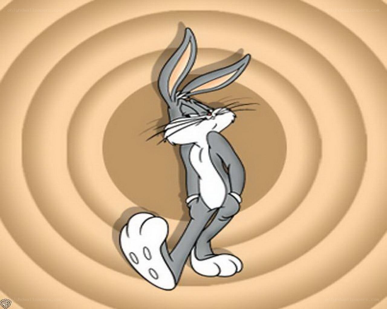 Bugs Bunny in a spiral