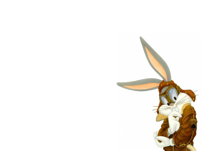 Bugs Bunny in Pilot Gear