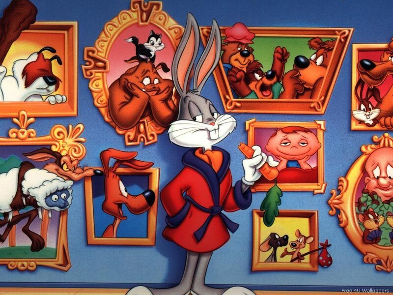Bugs Bunny in Robe — Blue