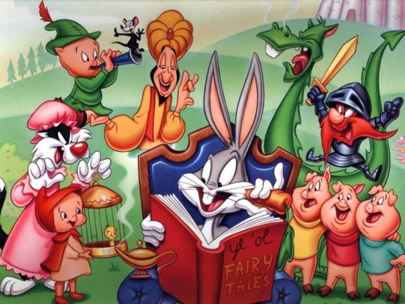Bugs Bunny Reading Book — Green