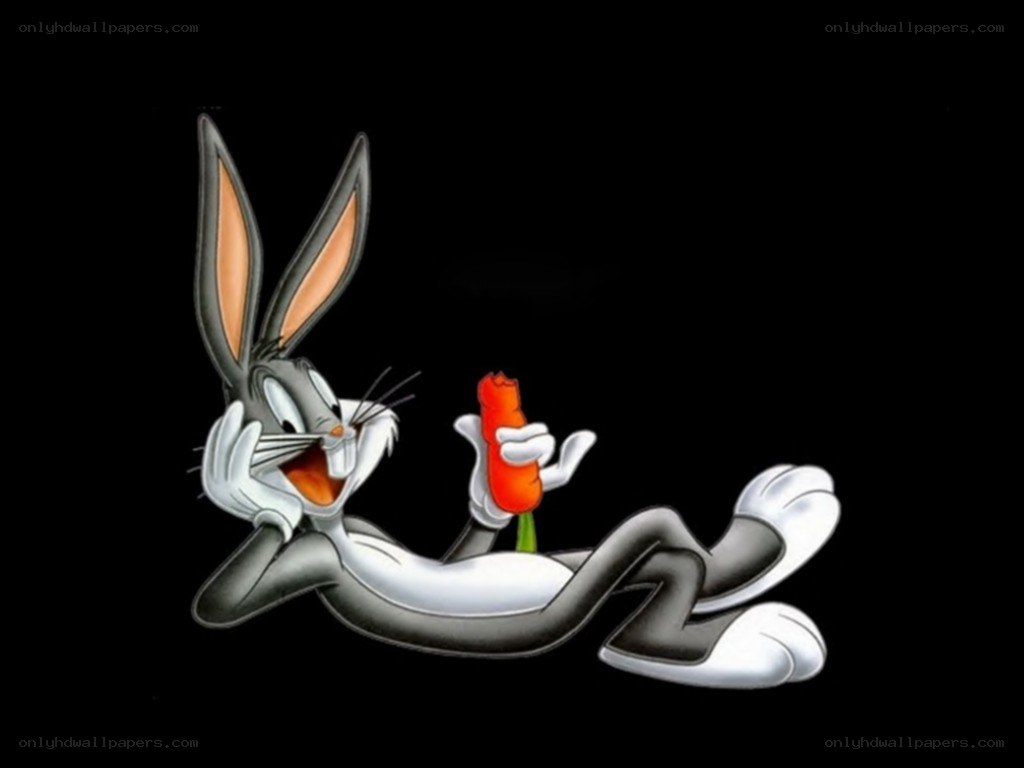 Bugs Bunny with a carrot