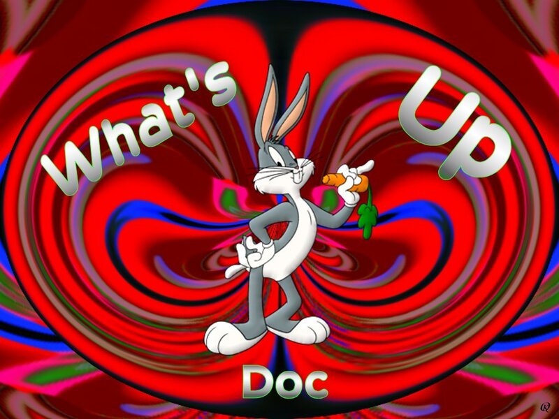 Bugs Bunny with a carrot