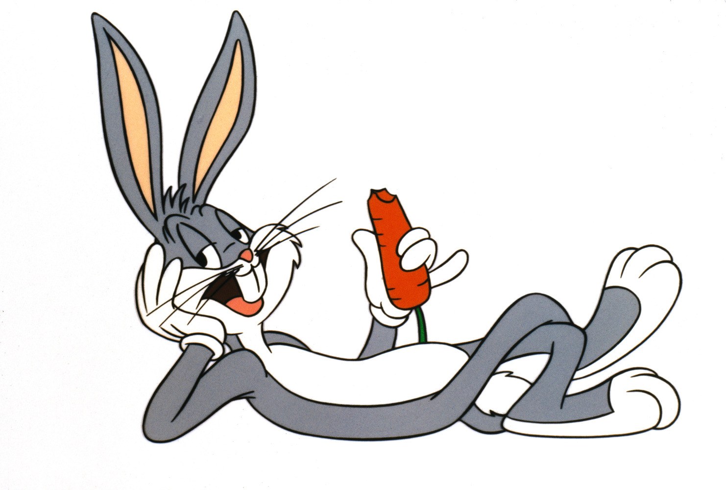 Bugs Bunny with a carrot
