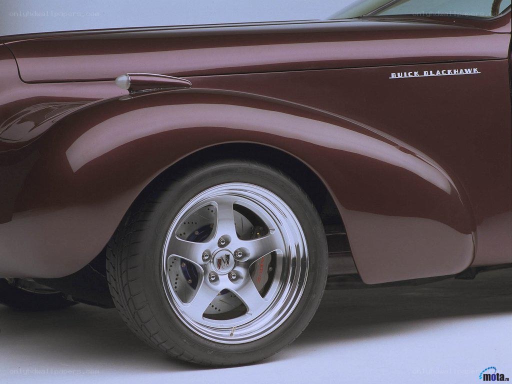 Buick Blackhawk wheel detail