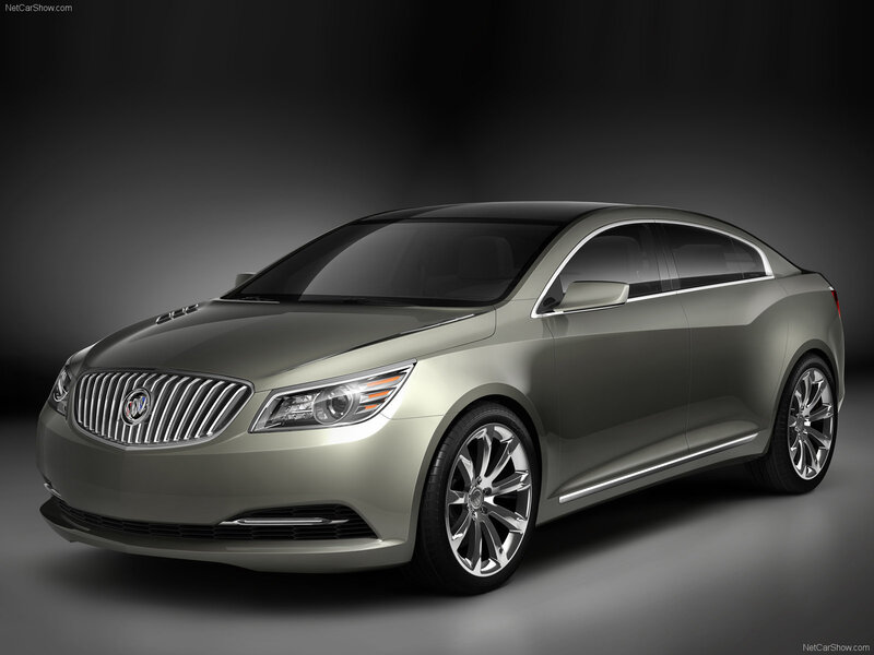 Buick Concept Car — Gray, Dramatic, Photograph